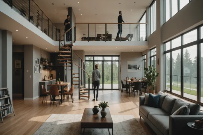 Quel escalier choisir pour un étage mezzanine ou un grenier ?