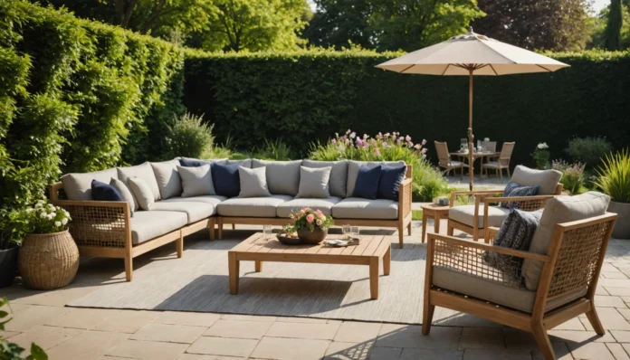 Création d'espaces de vie extérieurs : design et confort pour votre jardin